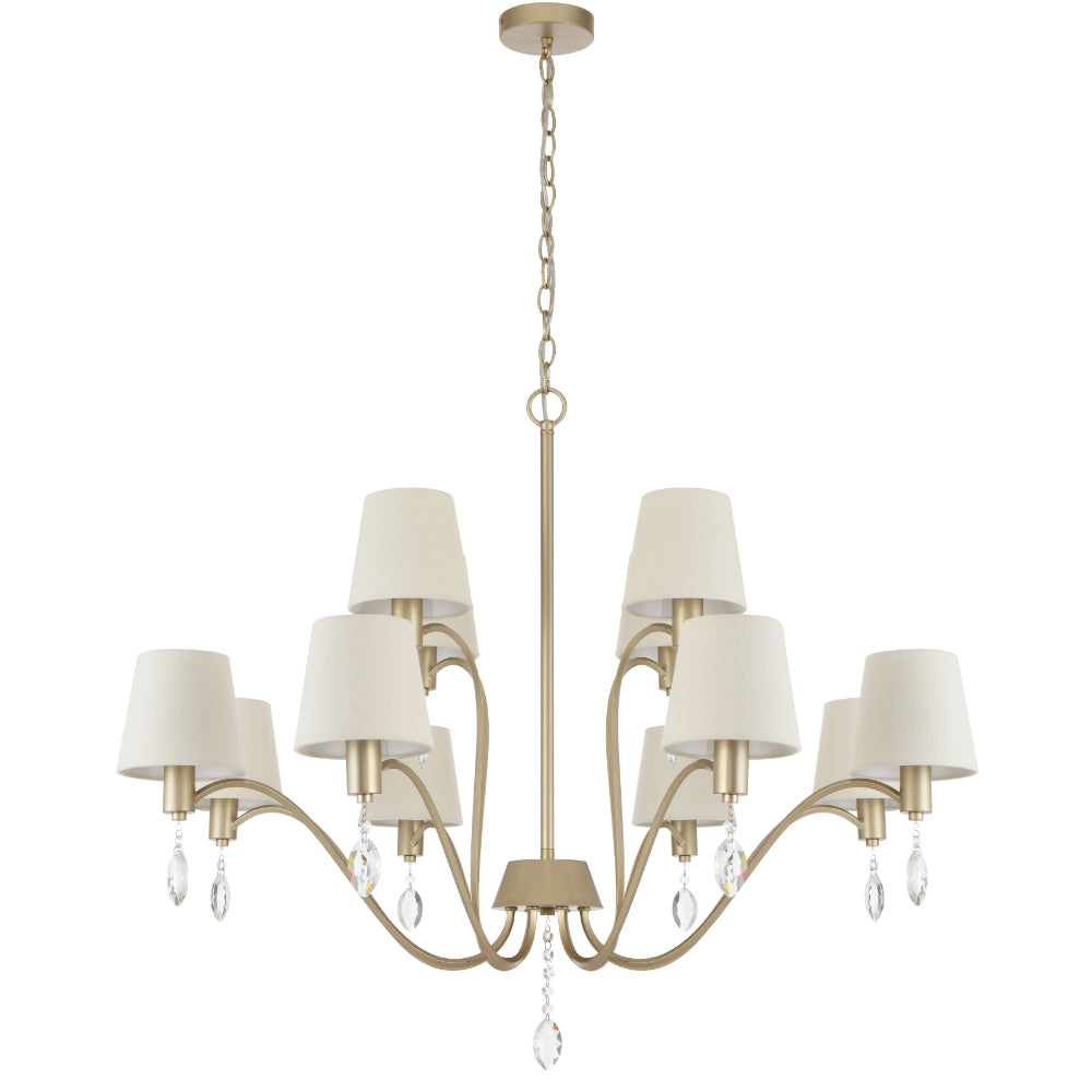 MALVERN 12 LIGHT PENDANT