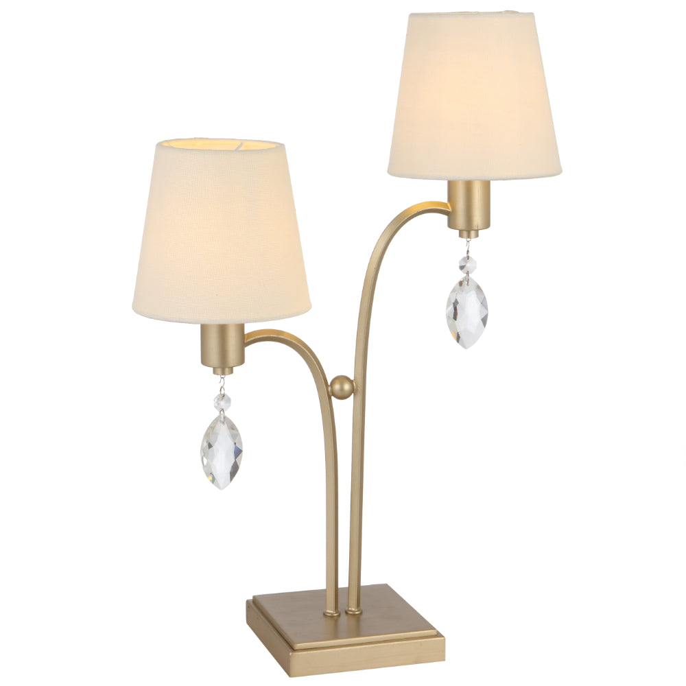 MALVERN 2 LIGHT TABLE LAMP