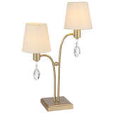 MALVERN 2 LIGHT TABLE LAMP