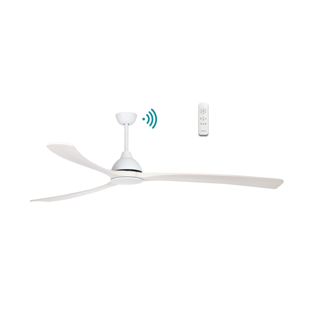 Martec Norfolk Aero DC 70″ & 86″ Smart Ceiling Fan With WIFI Remote Control