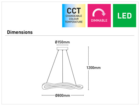 Mercator Solara Large 1Lt Pendant Light