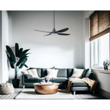 Ventair Alaska 1300mm DC Ceiling Fan With Light ALA1304BL-L