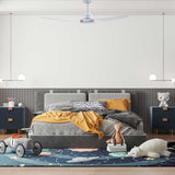 Ventair Glacier 1300mm Dc Ceiling Fan With Light GLA1303WH-L