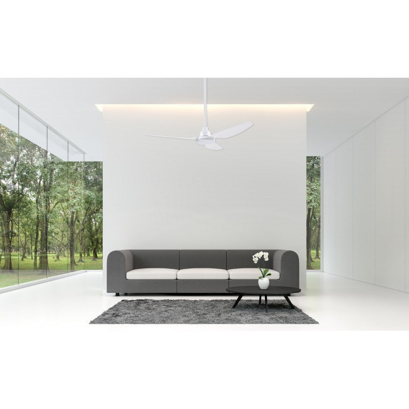 Ventair Glacier 1400mm Dc Ceiling Fan With Light GLA1403WH-L