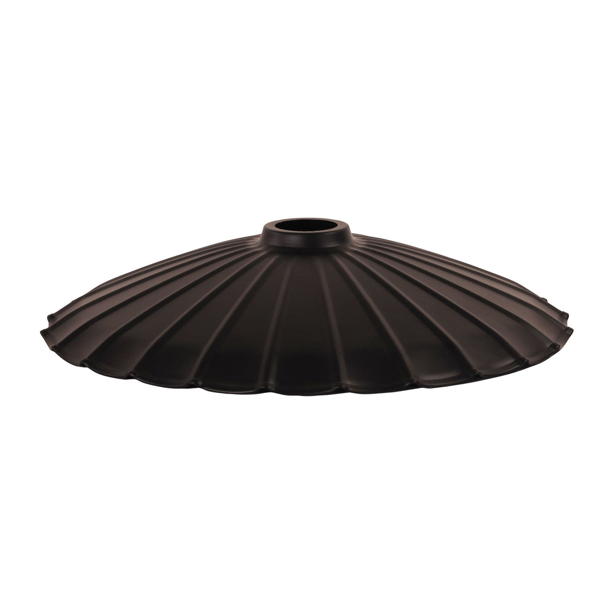 Oriel Brolli.35 36cm Pleated Metal Shade