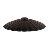Oriel Brolli.35 36cm Pleated Metal Shade
