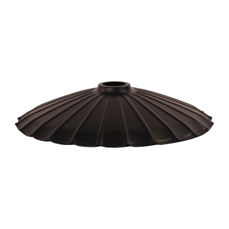 Oriel Brolli.35 36cm Pleated Metal Shade
