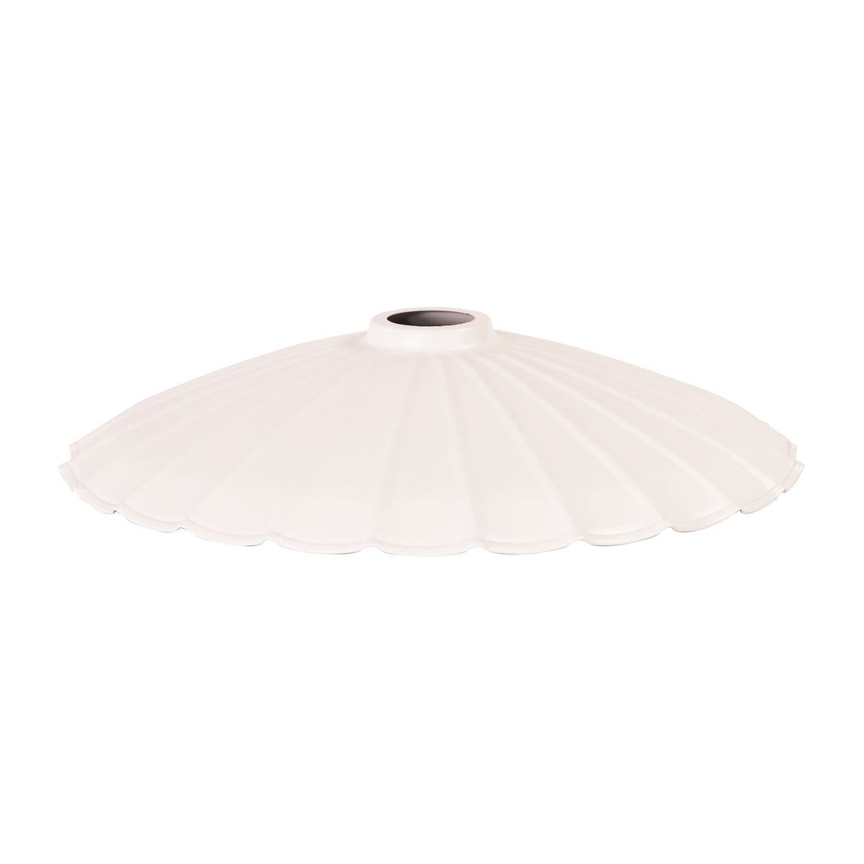 Oriel Brolli.35 36cm Pleated Metal Shade