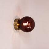 Orile Juni G9 IP44 Ribbed Optic Glass Wall Light