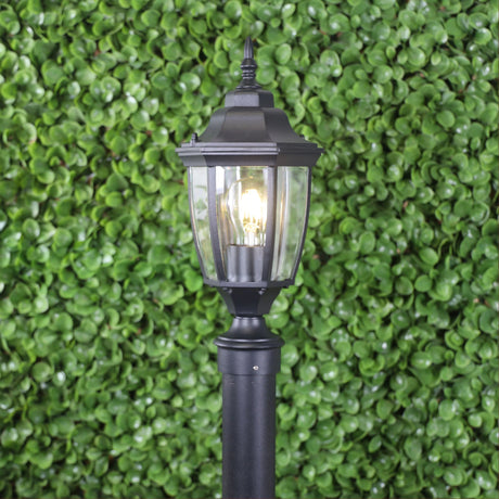 Oriel Highgate Post Top Black Suits 60mm Post