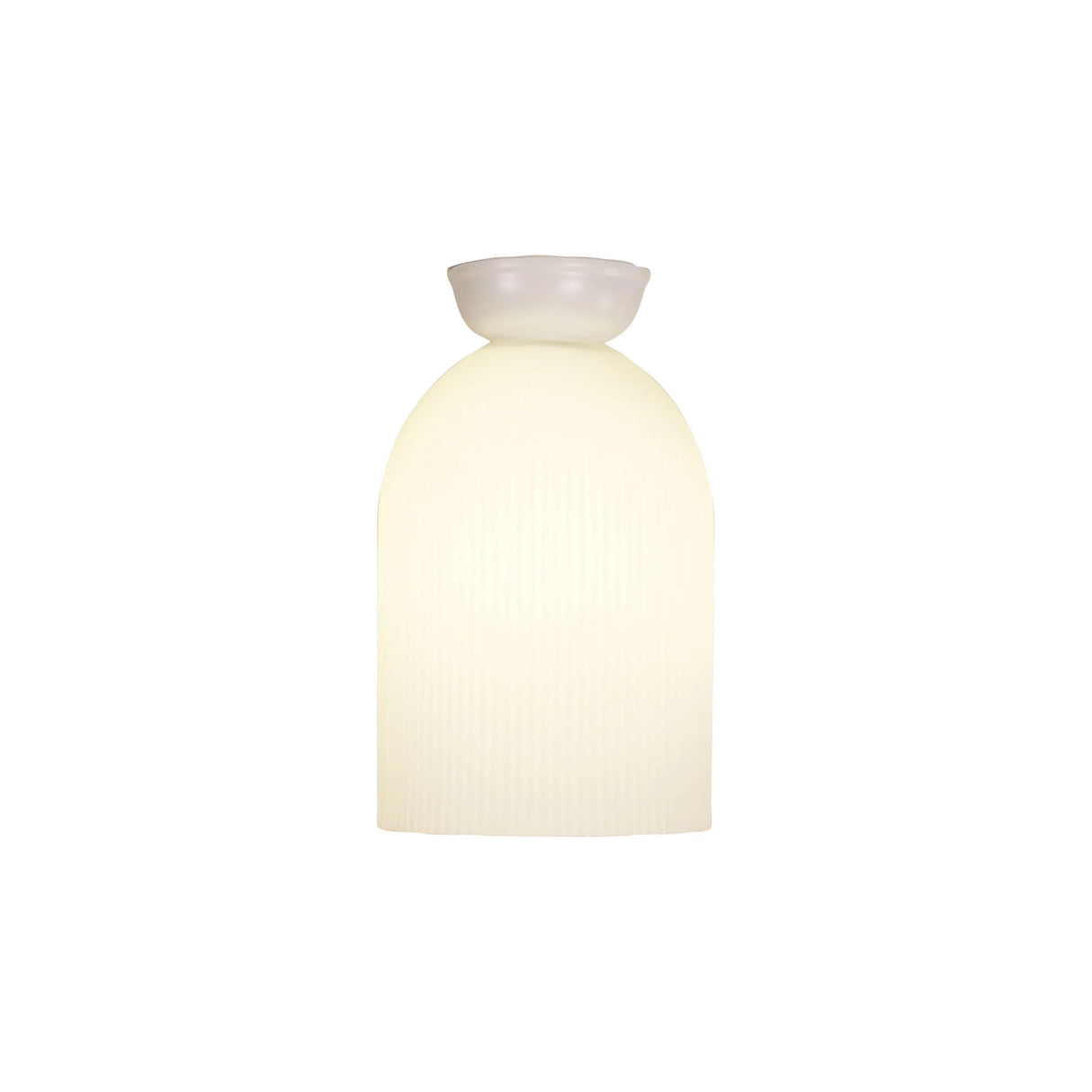 Oriel Lighting Arley Ribbed Glass DIY Shade