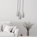 Oriel Lighting Cimo 10 Urban Style Concrete Pendant