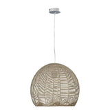 Oriel Lighting Koga 36cm Natural Rattan Pendant