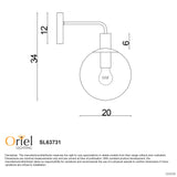 Oriel Lighting LEGARNO WALL