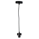 Oriel Lighting Parti 180cm E14 Suspension Kit Black