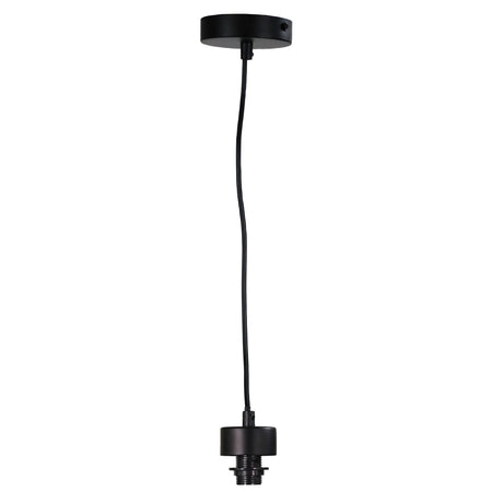 Oriel Lighting Parti 180cm E14 Suspension Kit Black
