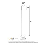 Oriel Lighting Wanaka 240V Bollard Light