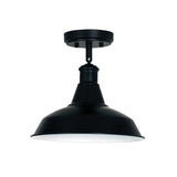 Oriel Bradway CTC Black E27 Ceiling and Wall Mount