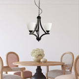 Oriel Roxby 3 Pendant Traditional Metal Chandelier