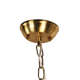Oriel Woodgate Satin Brass Classic 3 light Pendant