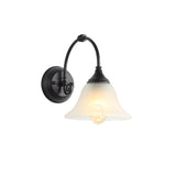 Oriel Woodgate Wall Light Black