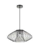 CLA Parrilla Interior Oval Cage Iron Pendant Lights OD440mm