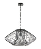 CLA Parrilla Interior Oval Cage Iron Pendant Lights OD600mm