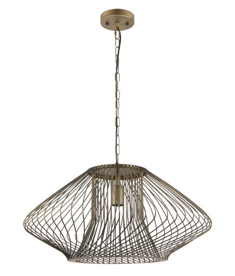 CLA Parrilla Interior Oval Cage Iron Pendant Lights OD600mm