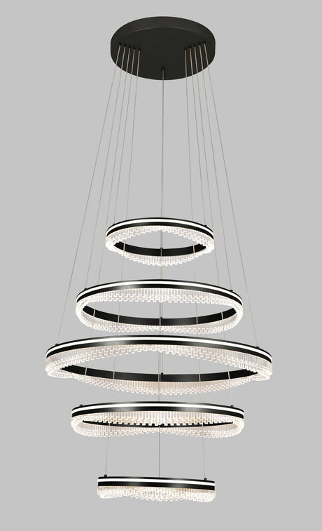 PHL6201-5 5 Ring Glacier Pendant