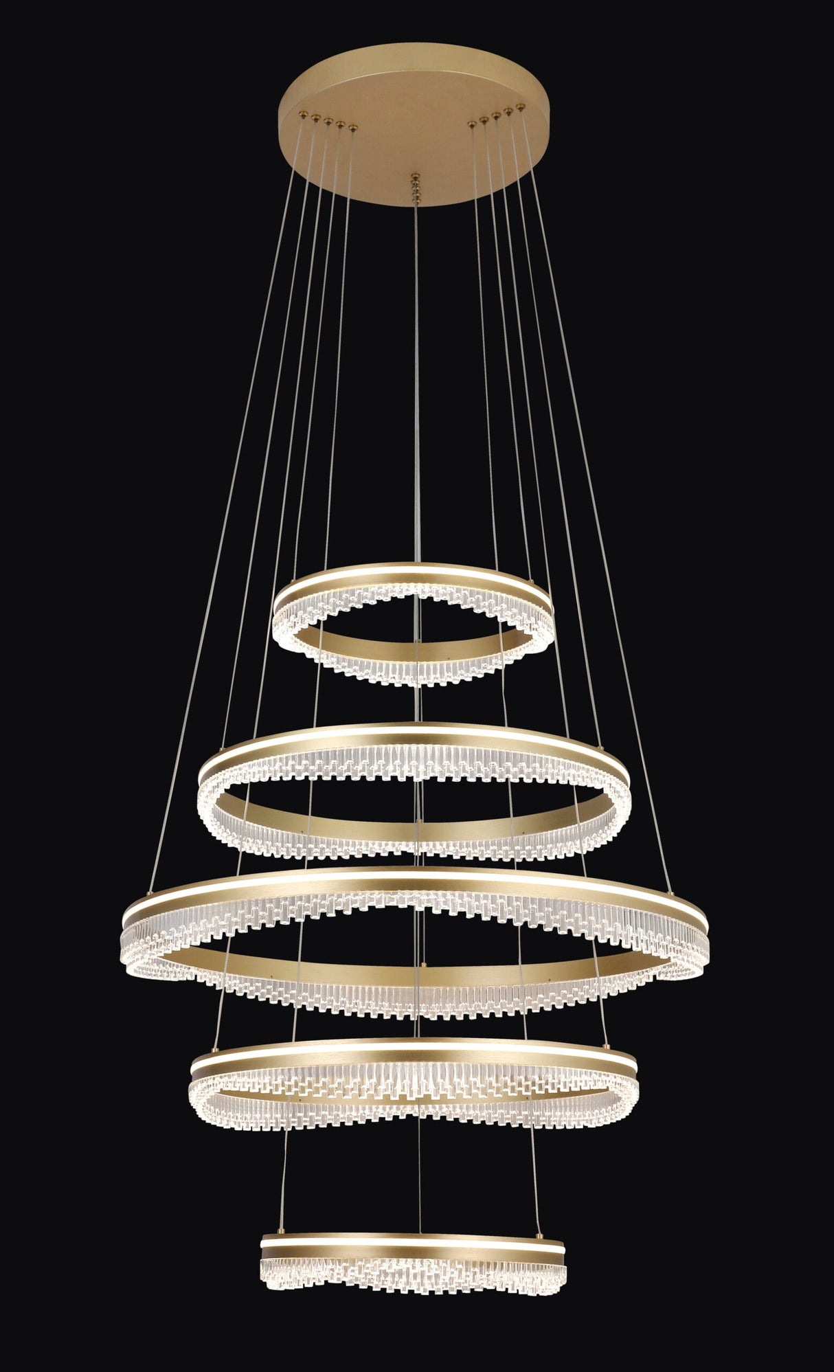 PHL6201-5 5 Ring Glacier Pendant