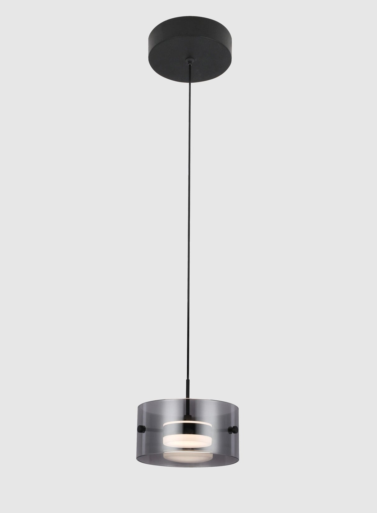 PHL6203-1/BK Tekapo 1 Light Pendant