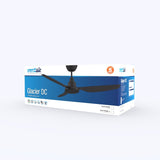 Ventair Glacier 1300mm Dc Ceiling Fan GLA1303BL