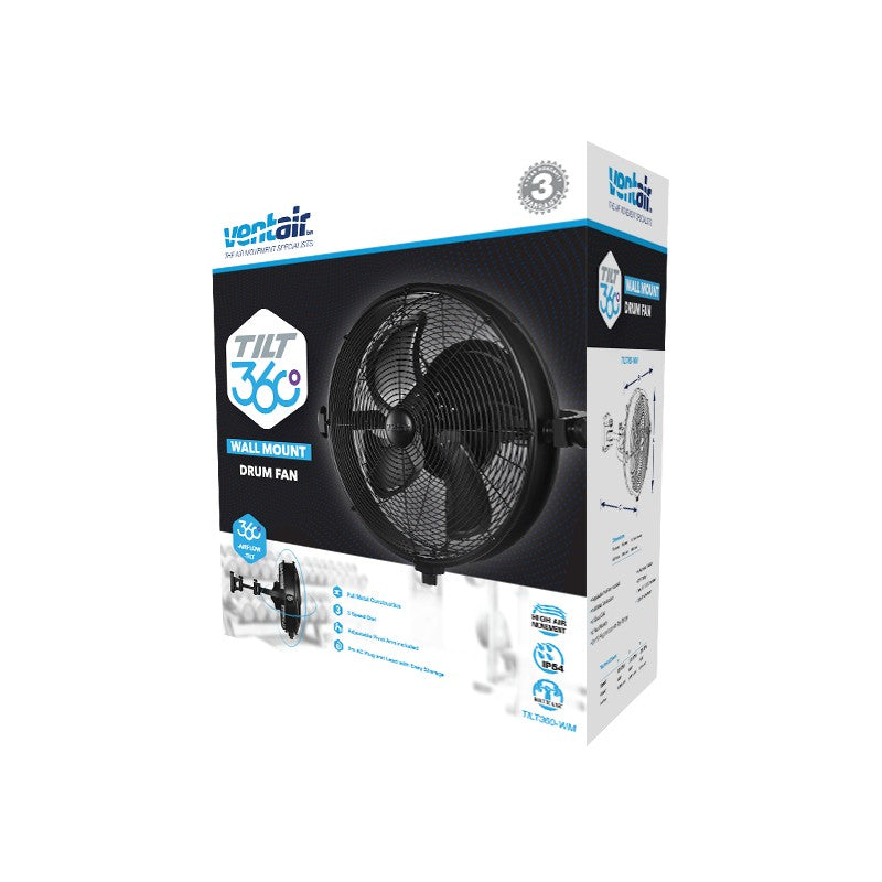 Ventair Tilt360 Wall Mount