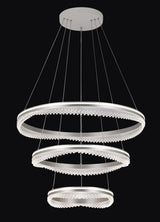 PHL6201-3 3 Ring Glacier Pendant