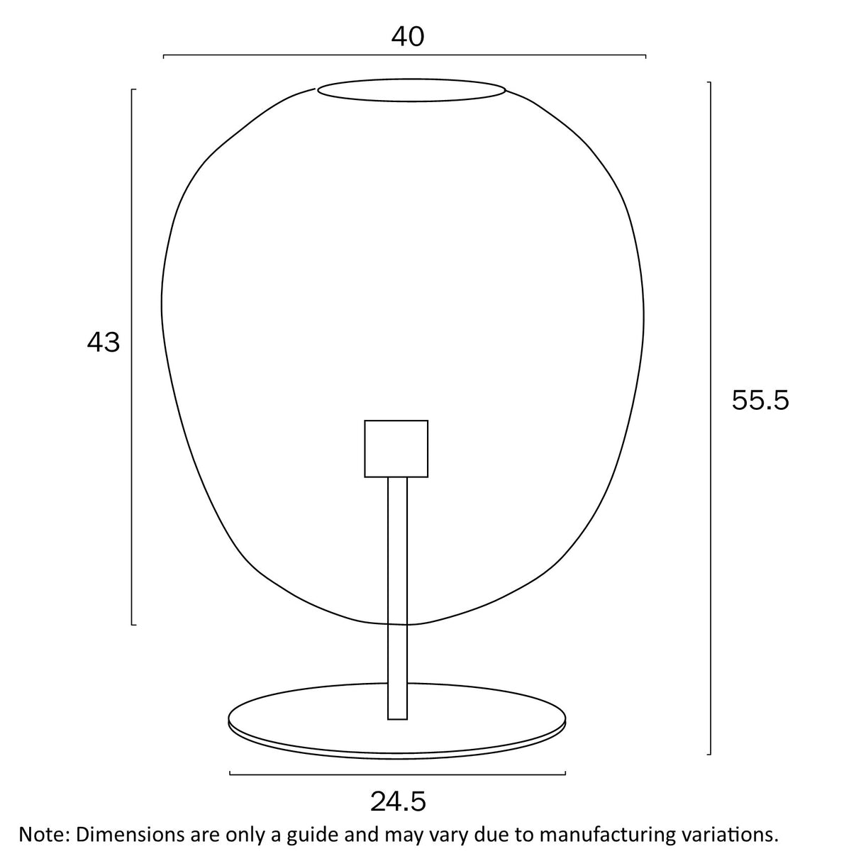 RANA 40 TABLE LAMP