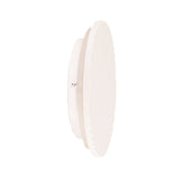 Oriel Dot.25 Scalloped Plaster Tri-Colour LED Wall Light