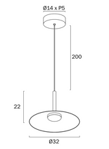Telbix Benito 32CM Pendant Light Small