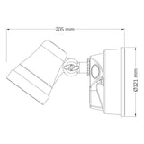 Eglo Coastgaurd 1 X15W Exterior Tri-Col Wall Light