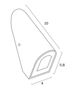 Telbix Elgn 24v Exterior Step Wall Light