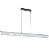 Modern pendant light fixture on a white background