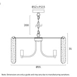 Telbix Samona 6 Light Pendant