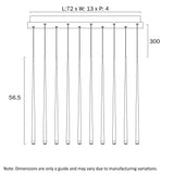 Telbix Trina 10 Light Pendant