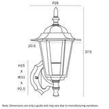 UPTON EXTERIOR WALL LIGHT