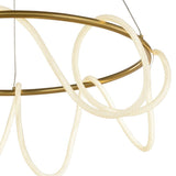V&M LUX Rope Light LED Satin Brass