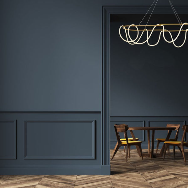 V&M LUX Rope Light LED Satin Brass
