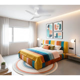 Ventair Spyda 900mm DC Ceiling Fan SPYDC903WH