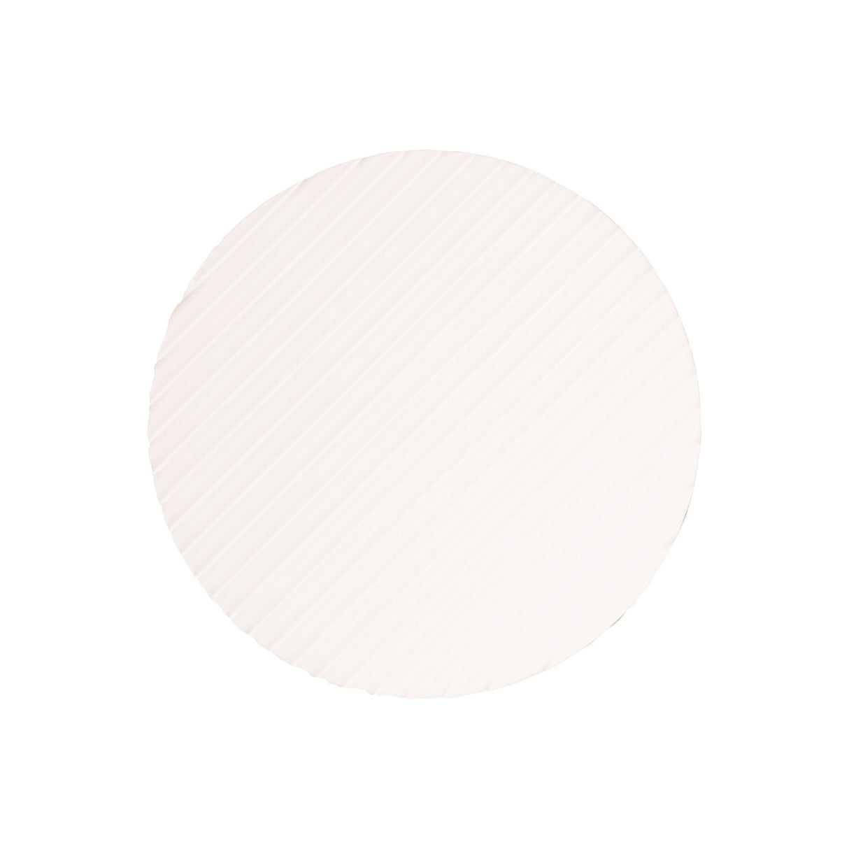Oriel Dot.25 Scalloped Plaster Tri-Colour LED Wall Light