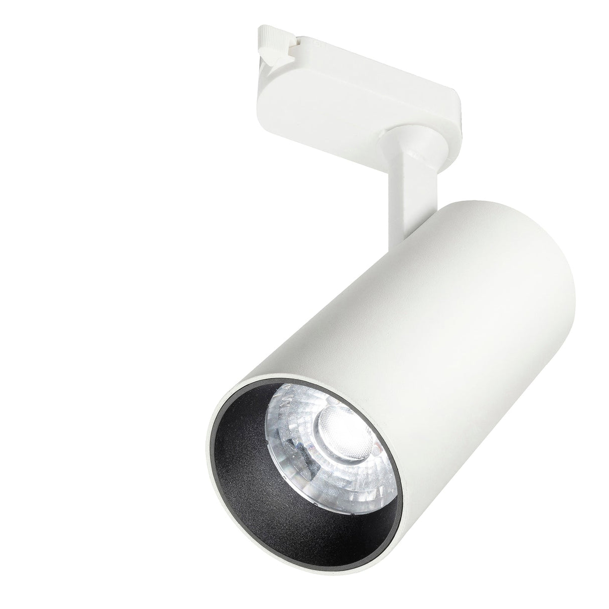 White track light on a white background