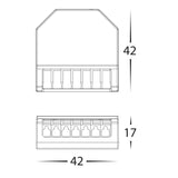 Havit HV9271 12-24v DC Single Channel RF + Push Dim Receiver
