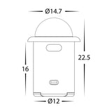 Havit HV9284 12-24v DC Black PIR Sensor